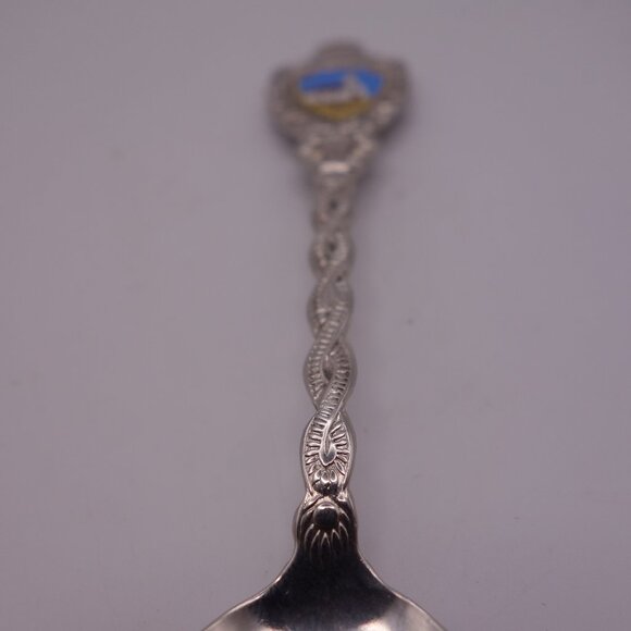Tadoussac Quebec Silver Plated Japan Souvenir Spoon - Picture 15 of 15